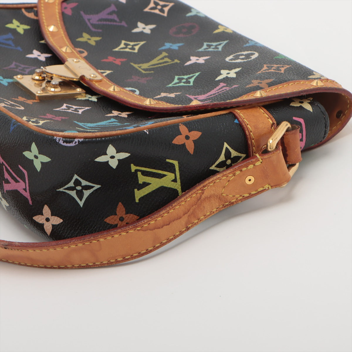 Louis Vuitton Monogram  Sologne Multicolor Black