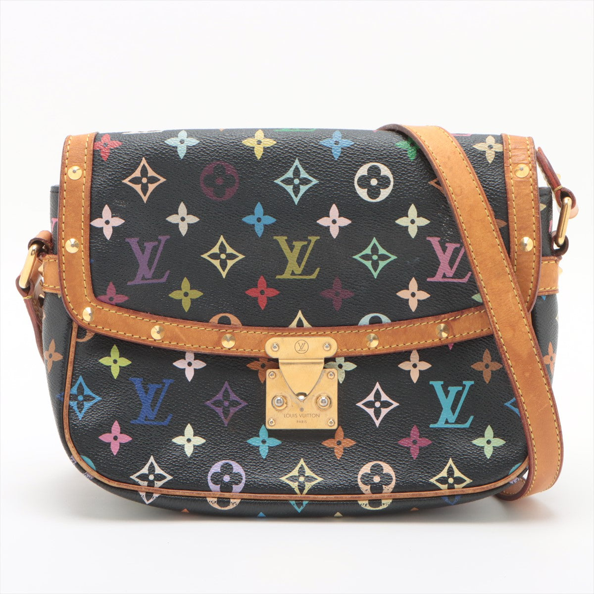 Louis Vuitton Monogram  Sologne Multicolor Black