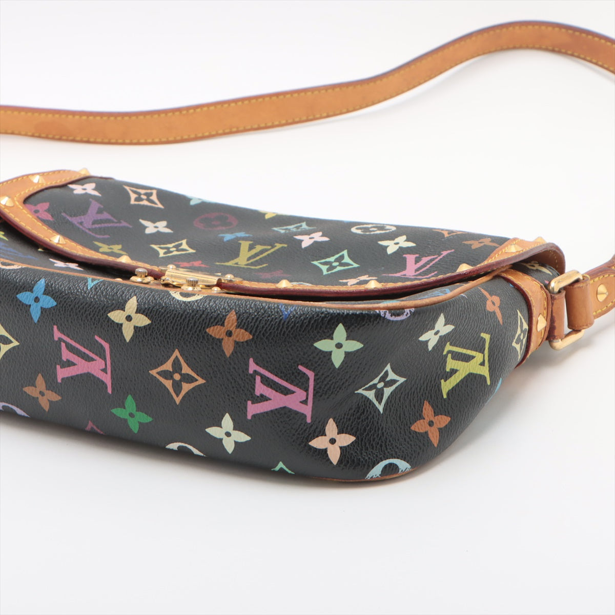 Louis Vuitton Monogram  Sologne Multicolor Black