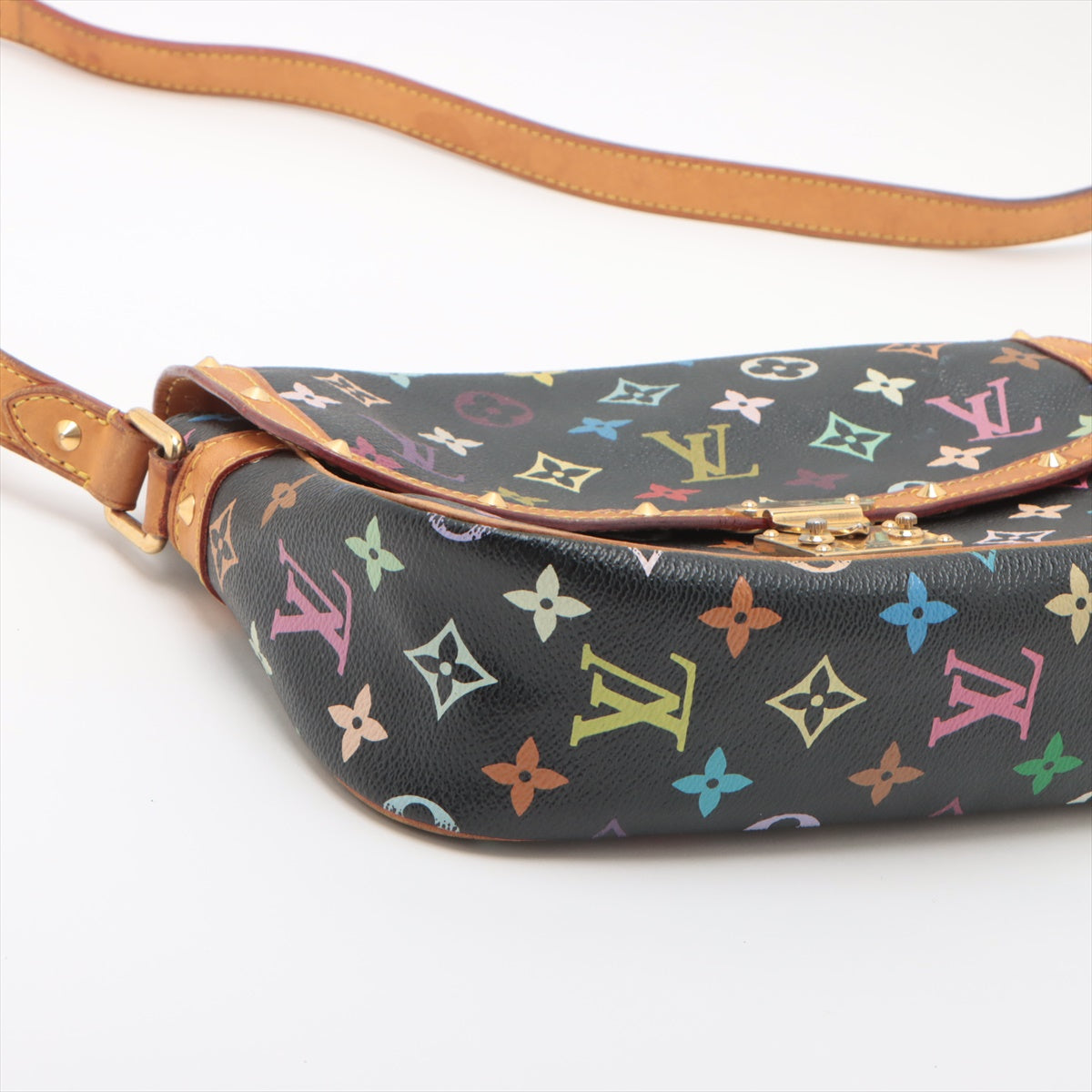 Louis Vuitton Monogram  Sologne Multicolor Black