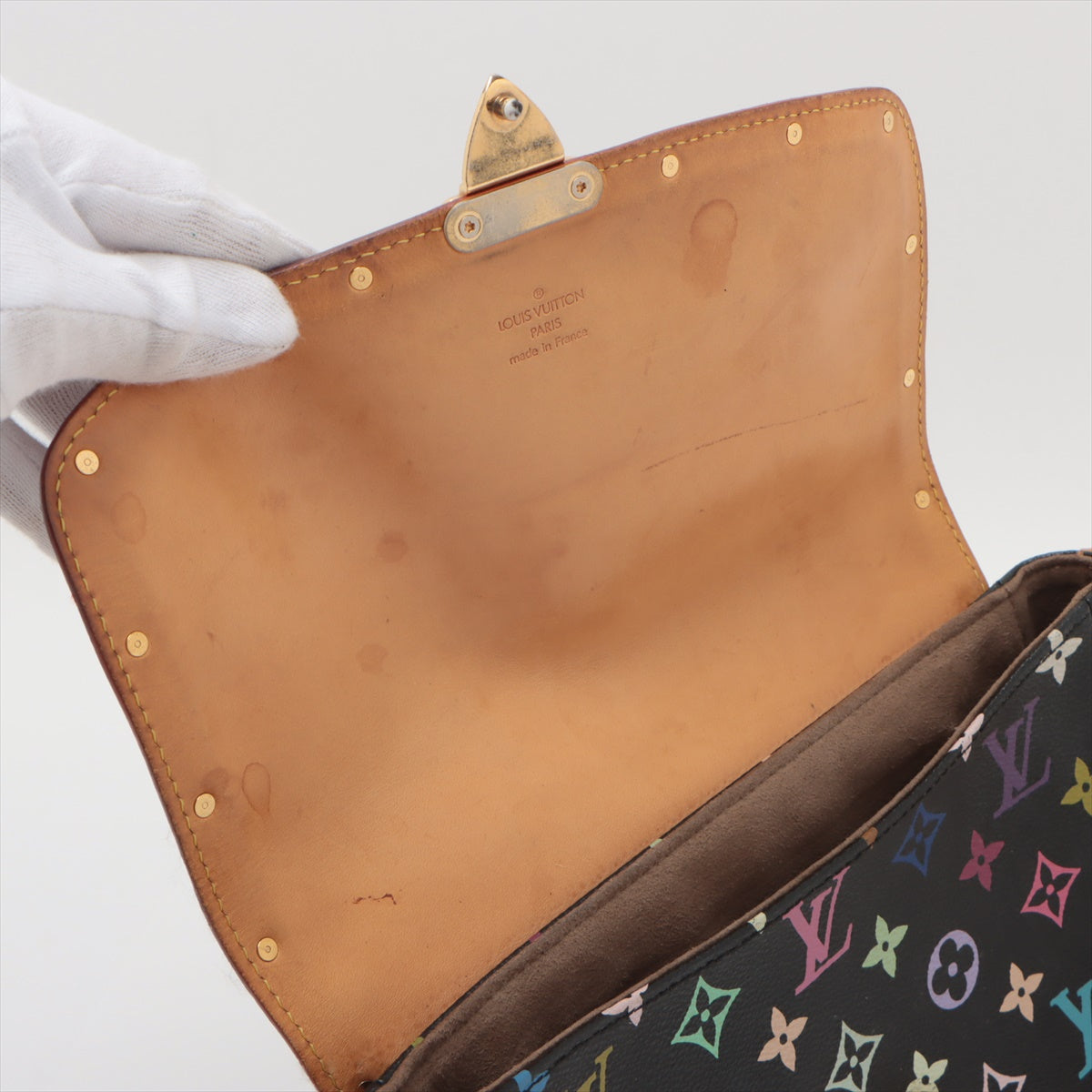 Louis Vuitton Monogram  Sologne Multicolor Black